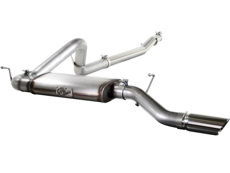 aFe MACHForce XP Exhausts Cat-Back SS-409 EXH CB Jeep Wrangler 4Dr 2012 V6-3.6L - afe49-46211