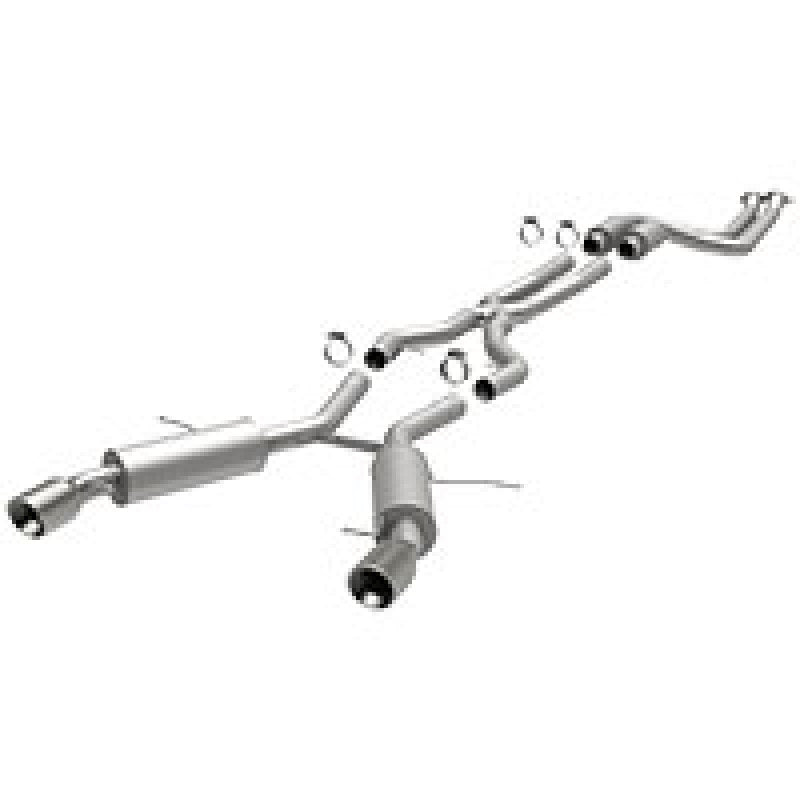 MagnaFlow SYS C/B 11-12 BMW 335I/335XI 3.0L Turbo (Exc Conv) Dual Split Rear Exit - mag15541