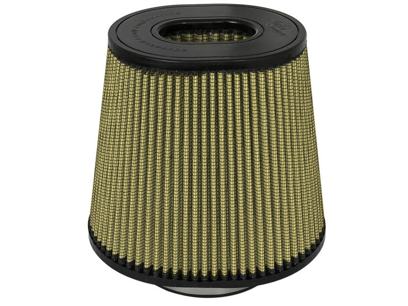 aFe Magnum FLOW Pro GUARD 7 Replacement Air Filter 4.5 F / (9x7.5) B / (6.75 x 5.5) T (Inv) / 9in. H - afe72-91127