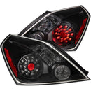 ANZO 2008-2013 Nissan Altima (2 Door ONLY) LED Taillights Black - anz321194