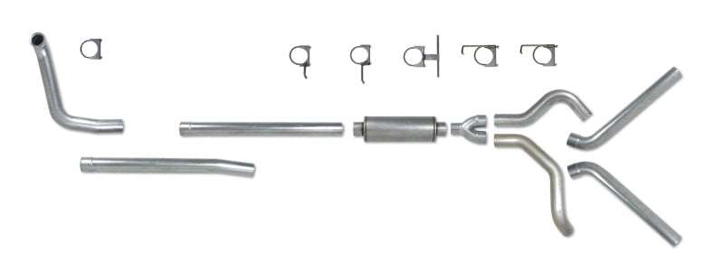 Diamond Eye KIT 4in TB DUAL AL: 99-03 FORD 7.3L F250/F350 - depK4320A