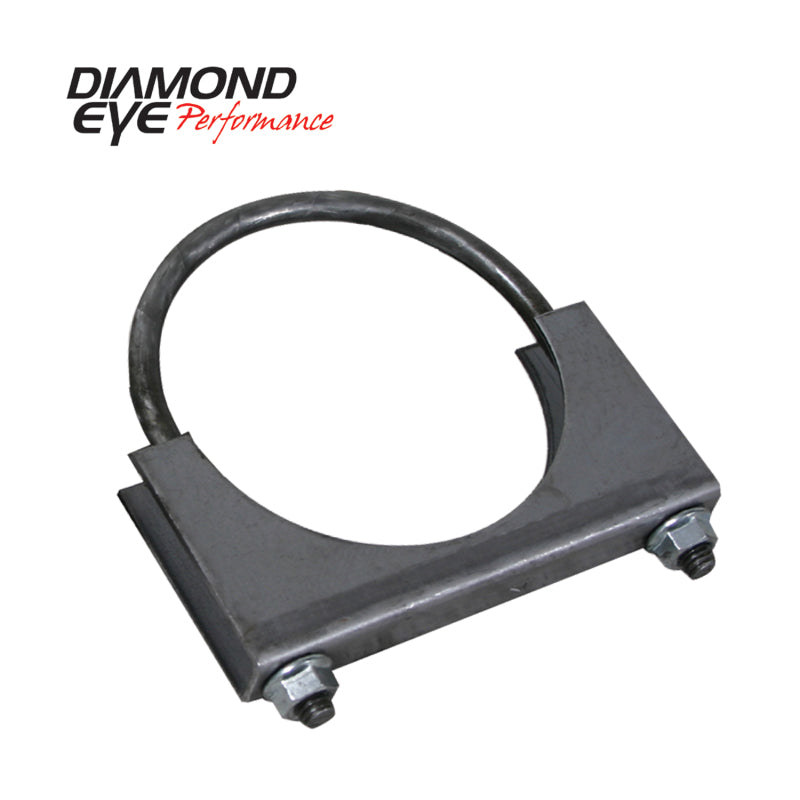 Diamond Eye CLAMP 3-1/2in 3/8in U-BOLT 11 GAUGE SADDLE HEAVY DUTY - dep444001