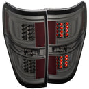 ANZO 2009-2013 Ford F-150 LED Taillights Smoke - anz311258