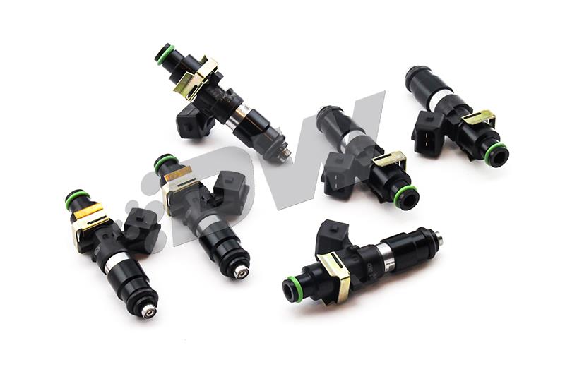 DeatschWerks 93-98 Toyota Supra TT (11mm O-Ring for Top Feed) Bosch EV14 1200cc Injectors (Set of 6) - dw16MX-11-1200-6