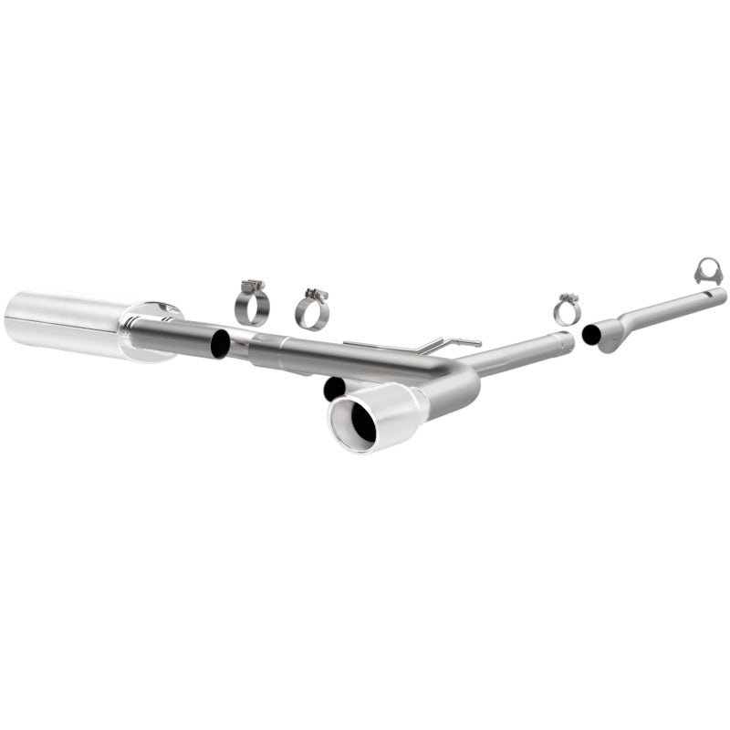 MagnaFlow 13-14 Ford Fusion L4 1.6L Turbo Stainless Cat Back Performance Exhaust - mag15229