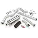 Banks Power 94-97 Ford 7.3L CCLB Monster Exhaust System - SS Single Exhaust w/ Black Tip - gbe46299-B