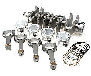 Eagle Chevy LS3/LS4 3.905in Bore +26.00cc Dish .125in OS Rotating Assembly Kit w/ 24 Tooth Reluctor - eag129063905