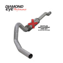 Diamond Eye KIT 4in CB MFLR RPLCMENT PIPE SGL AL: 03-06 FORD 6.0L EXCURSION - depK4354A-RP