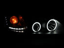 ANZO 2005-2010 Pontiac G6 Projector Headlights w/ Halo Black (CCFL) - anz121371