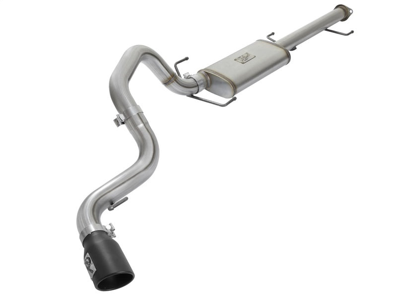 aFe MACH Force Xp 3in SS Cat-Back Single Side Exit Exhaust w/Black Tips 07-14 Toyota FJ Cruiser - afe49-46003-1B