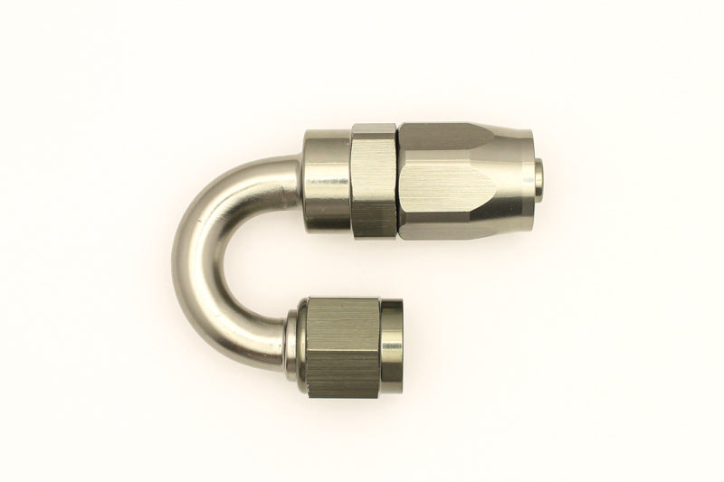 DeatschWerks 6AN Female Swivel 180-Degree Hose End CPE - dw6-02-0804