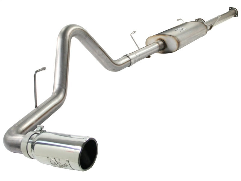 aFe MACHForce XP Exhausts Cat-Back SS-409 EXH CB Toyota Tundra 10-11 V8-5.7L 145.7 WB (pol tip) - afe49-46008