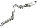 aFe MACHForce XP Exhaust Cat-Back SS-409 04-06 Jeep Wrangler TJ Unl L6 4.0L 2.5in Off-Road No Tip - afe49-46229