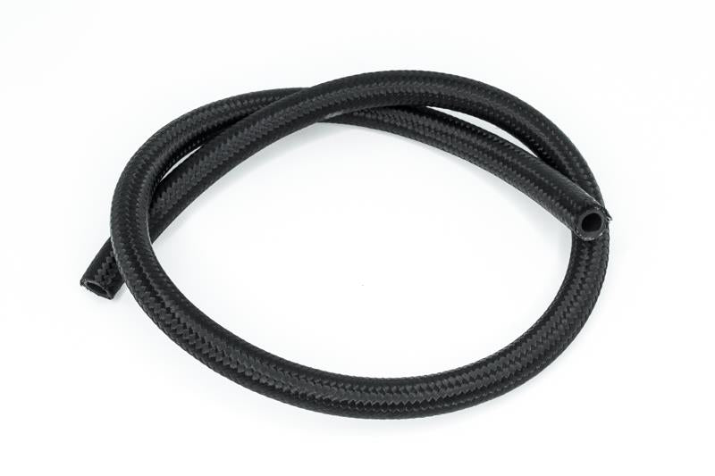 DeatschWerks 8AN Black Nylon Braided CPE Hose 3 Feet - dw6-02-0816-3