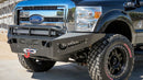 Addictive Desert Designs 11-16 Ford F-250 Super Duty HoneyBadger Front Bumper w/ Winch Mount - addF067355000103