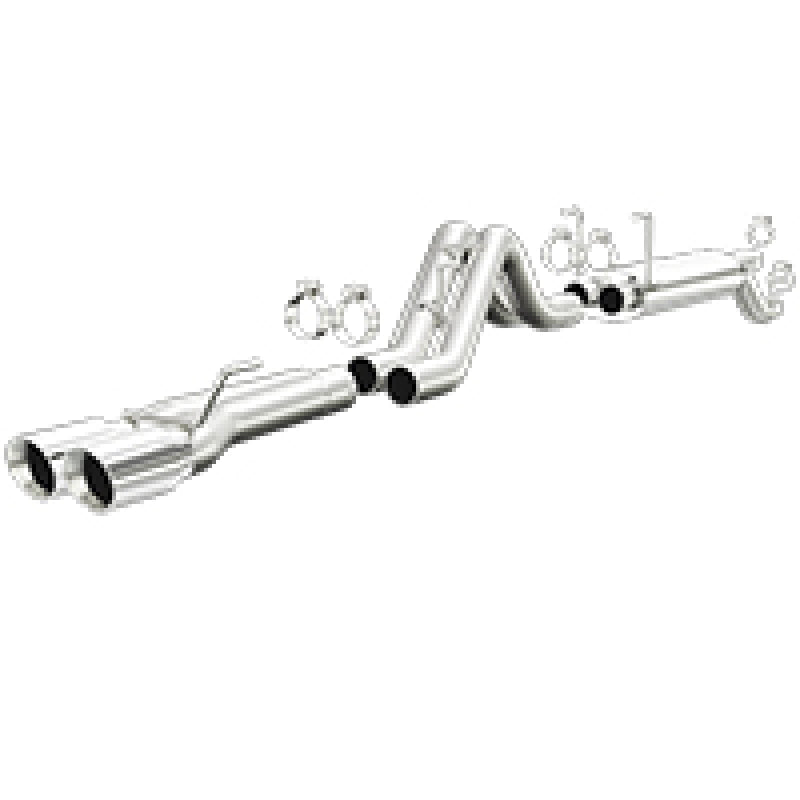 MagnaFlow Sys C/B 06 Dodge Ram 1500 Truck V10 8.3L Std-CC Dual Straight Passngr Side Rear Exit Exht - mag16749