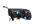 ANZO 1994-2001 Dodge Ram Projector Headlights w/ Halo Chrome - anz111195
