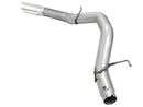 aFe Atlas 5in DPF-Back Aluminized Steel Exh Dodge RAM Diesel 13-14 6.7L (td) Mega Cab w/Polished Tip - afe49-02039-P