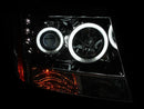 ANZO 2007-2013 Chevrolet Avalanche Projector Headlights w/ Halo Chrome - anz111108