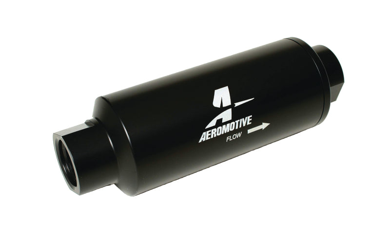 Aeromotive In-Line Filter - (AN-12 ORB) 10 Micron Microglass Element - aer12341