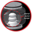 Air Lift Replacement Air Spring - Loadlifter 5000 Ultimate Bellows Type w/ internal Jounce Bumper - alf84294