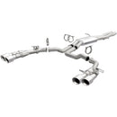 MagnaFlow Cat-Back 15-17 Audi S7 V8-4.0LGAS Sport Quad Exhaust w/ 7in Polished Tips - mag15383