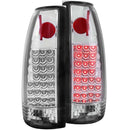 ANZO 1999-2000 Cadillac Escalade LED Taillights Chrome - anz311005