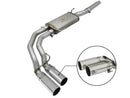 aFe Rebel Exhausts Cat-Back SS Ford F-150 04-08 V8 4.6/5.4L w/ Polished Tips - afe49-43079-P