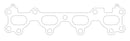 Cometic Mazda B6 16V 89-93 Exhaust .030 inch MLS Head Gasket 1.765 inch X 1.020 inch Port - cgC4165-030