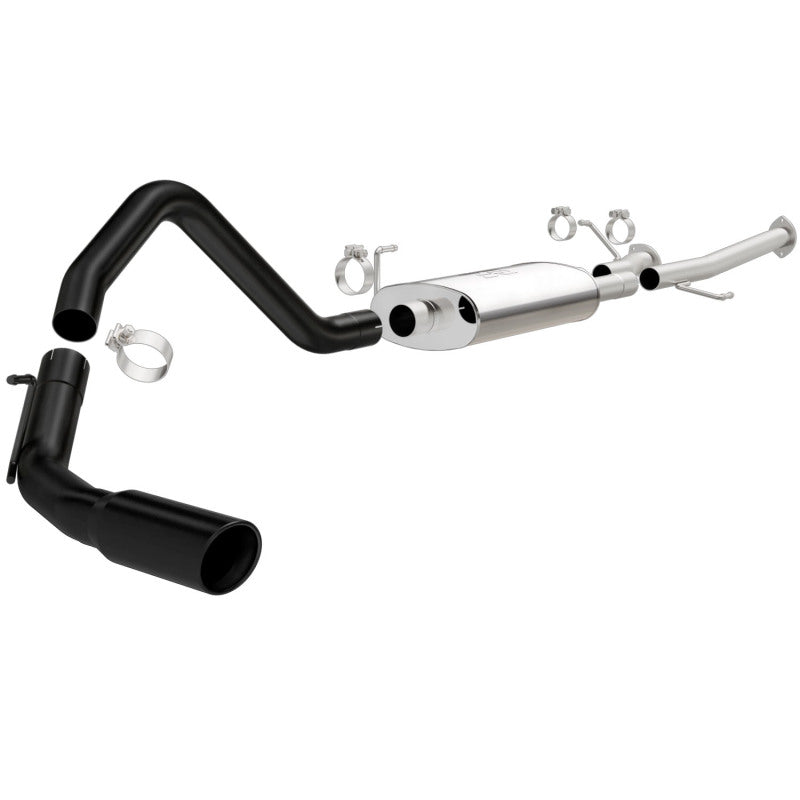 MagnaFlow Cat-Back Exhaust 09-13 Toyota Tundra V8 5.7L 3in SS Black Tip Single Side Exit - mag15368