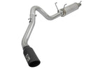 aFe MACHForce XP 4in Exhausts Cat-Back SS Side Exit 14-17 Dodge Ram 2500 V8-6.4L Hemi w/ Black Tips - afe49-42056-B