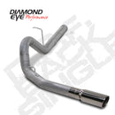 Diamond Eye KIT 4in DPF-BACK SGL AL: 11-12 CHEVY 6.6L 2500/350 - depK4156A