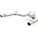 MagnaFlow Axle Back, SS, 3in, Competition, Dual Split Polished 4.5in Tip 2015 Ford Mustang GT V8 5.0 - mag19103