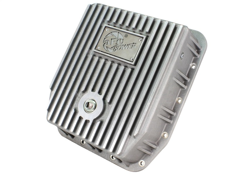 afe Transmission Pan (Raw); Ford Trucks 93-08 AODE/4R70W - afe46-70220