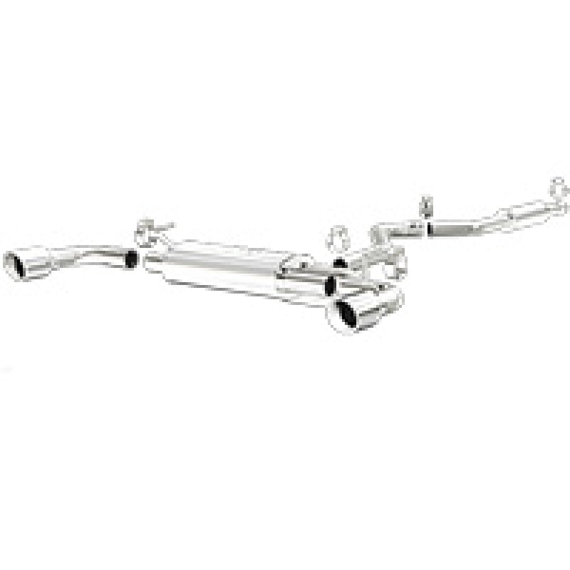 Magnaflow 2014 Jeep Cherokee V6 3.2L Cat-Back SS Dual Split Rear Exit Perf Exhaust - mag15292