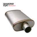 Diamond Eye MFLR 3-1/2in DL IN/SGL OUT 22in BODY 28in OVERALL OVAL - dep360011
