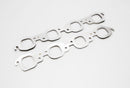 Cometic GM BBC 1.850 inch X 1.900 inch Port .30 inch MLS Exhaust Gasket - cgC5897-030