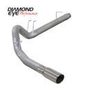 Diamond Eye KIT 4in DPF-BACK SGL AL 08-09 6 4L F250/F350 PCKGD BX46X14X14OD EL-PL 44inX13 5inX13 5in - depK4360A