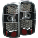 ANZO 2000-2006 Chevrolet Suburban LED Taillights Black - anz311003