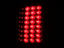 ANZO 2008-2015 Ford F-250 LED Taillights Red/Clear - anz311050