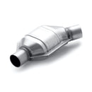 MagnaFlow Conv Univ 2.25in Inlet/Outlet Angled Offset/Center Calif OBDII - mag441175