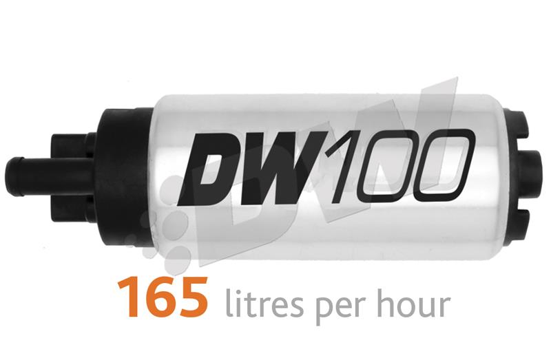DeatschWerks 165 LPH In-Tank Fuel Pump w/ Universal Install Kit - dw9-101-1000