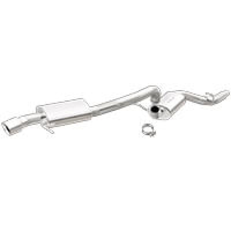 MagnaFlow Sys C/B 15-16 Volkswagen Passat 1.8L SS 3in Single Rear Ext 4in Tip - mag19154