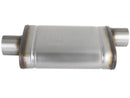 aFe MACHForce XP SS Muffler 3in Center Inlet / 3in Outlet 9in L x 4in W x 14in Body - afe49M00031