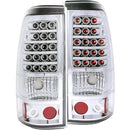 ANZO 2003-2006 Chevrolet Silverado 1500 LED Taillights Chrome - anz311008