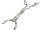 aFe MACHForce XP Exhaust 2.5in Stainless Steel CB/10-13 Chevy Camaro V6-3.6L (td) (polished tip) - afe49-44042-P