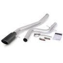 Banks Power 09-10 VW Jetta 2.0L TDI Monster Exhaust System - SS Single Exhaust w/ Black Tip - gbe46180-B