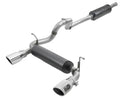 Rebel Series 2.5in 304 SS Cat-Back Exhaust w/ Polished Tips 2018+ Jeep Wrangler (JL) V6 3.6L - afe49-38066-P