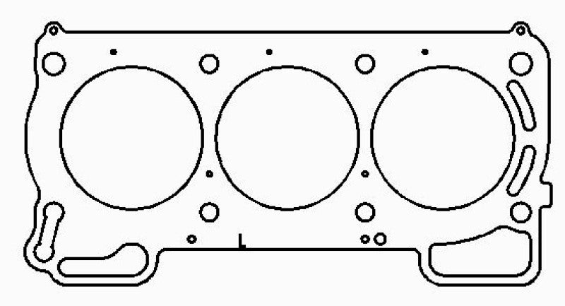 Cometic Subaru EZ30 Flat 6 3.0L 90mm Bore .040 inch MLS Head Gasket Left - cgC5861-040