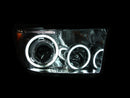 ANZO 2007-2013 Toyota Tundra Projector Headlights w/ Halo Chrome (CCFL) - anz111173